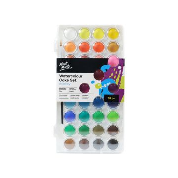 Mont Marte Watercolour Cake Set 37pc