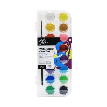 Mont Marte Watercolour Cake Set 17pc