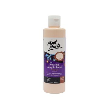 Mont Marte Pouring Acrylic 240ml - Peach