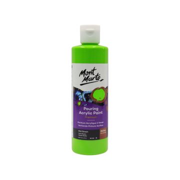 Mont Marte Pouring Acrylic 240ml - Mid Green