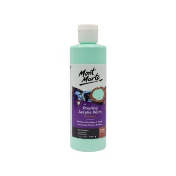 Mont Marte Pouring Acrylic 240ml - Mint Green