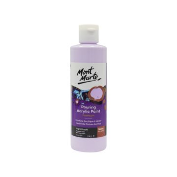 Mont Marte Pouring Acrylic 240ml - Light Purple