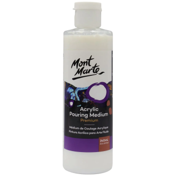 Mont Marte Acrylic Pouring Medium 240ml