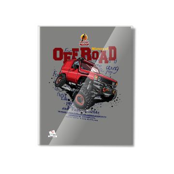 Single Line Notebook 9 x 7 PVC Falcon 60L 24/1