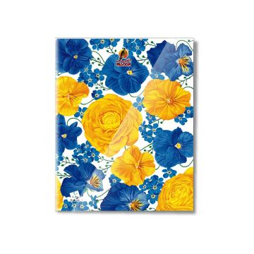 Single Line 60 Sheets NoteBook PVC - 22 X 16 CM - 03