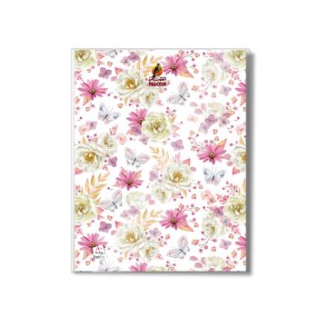 Single Line Notebook 9 x 7 PVC Falcon 80L 24/1