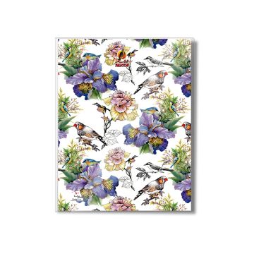 Single Line Notebook 9 x 7 PVC Falcon 80L 24/3