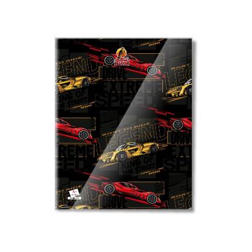 Single Line 80 Sheets NoteBook PVC - 22 X 16 CM - 05