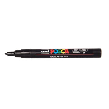 Posca PC-3M Fine Black Marker