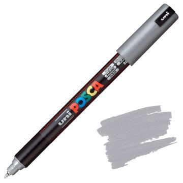 Posca Extra Fine Silver Marker PC-1MR
