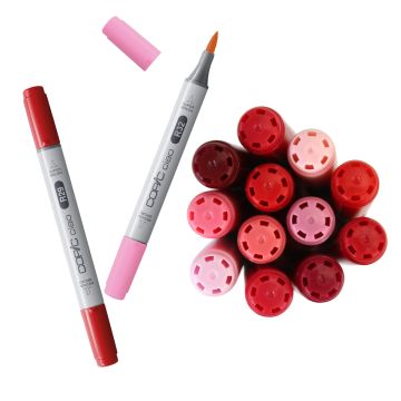 Copic Ciao Marker, Reds