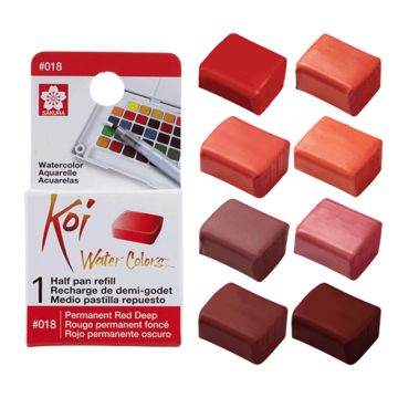 Sakura Koi Water Colours Refill - Red Shades