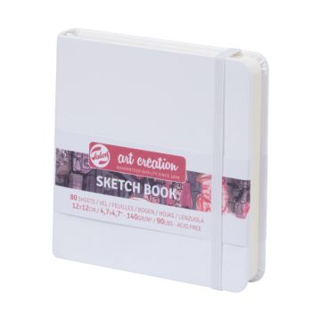 Sketchbook Black White 12 x 12cm 140gsm Royal Talens - 9314104M