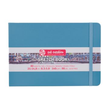 Sketchbook Light Blue 21 x 15cm 140gsm Royal Talens - 9314215M