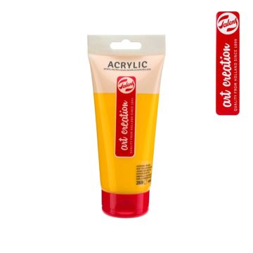 Talens Art Acrylic Colour 200ml Azo Yellow Medium - 3520269M