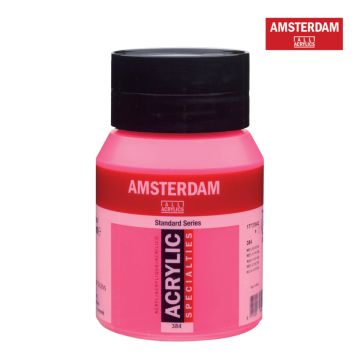 Acrylic Paint 500ml - Reflex Rose 384 - 17723842 Amsterdam