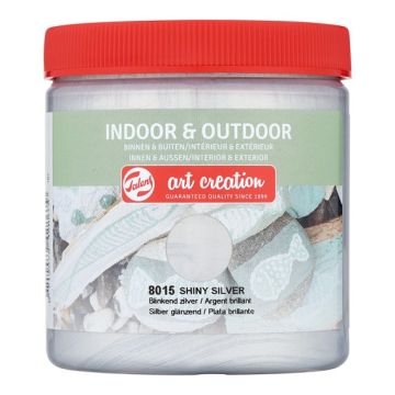 داخلي وخارجي 250 مل فضي لامع