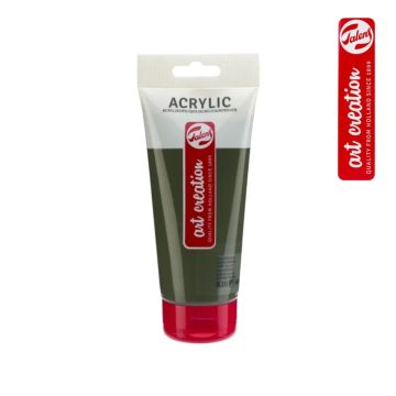 Talens Art Acrylic Colour 200ml Olive Green