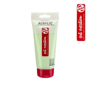 Talens Art Acrylic Colour 200m Pastel Green 3520666M - RT666M
