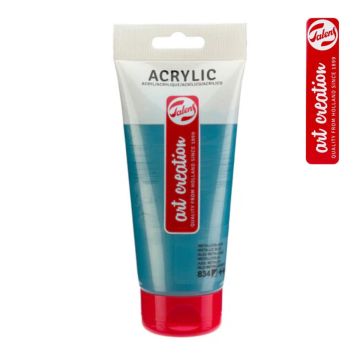Talens Art Acrylic Colour 200ml Metallic Blue 3520834M - RT834M