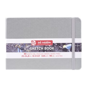 Sketchbook Silver 21 x 15cm 140gsm FSC Royal Talens - 9314045M