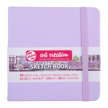 Sketchbook Pastel Violet 12 x 12cm 140gsm FSC Royal Talens - RT9314134M