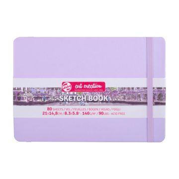 Sketchbook Pastel Violet 21 x 15cm 140gsm FSC Royal Talens - 9314135M