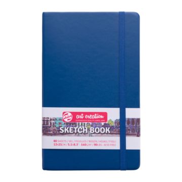 Sketchbook Navy Blue 13x21cm 140gsm FSC Royal Talens - 9314232M