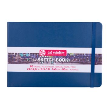 Sketchbook Navy Blue 21x15cm 140gsm FSC Royal Talens - 9314235M