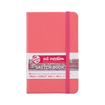 Sketchbook Coral 9 x 14cm 140gsm FSC Royal Talens - 9314311M
