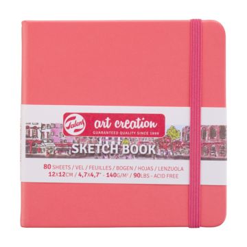 Sketchbook Coral 12 x 12cm 140gsm FSC Royal Talens - 9314314M