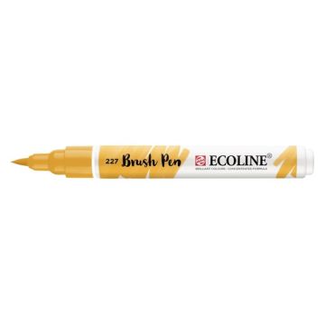 Ecoline Liquid Watercolour Brush Pen - Pen Yellow Ochre 227