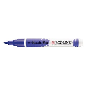 Ecoline Liquid Watercolour Brush Pen - Ultramarine Violet 507