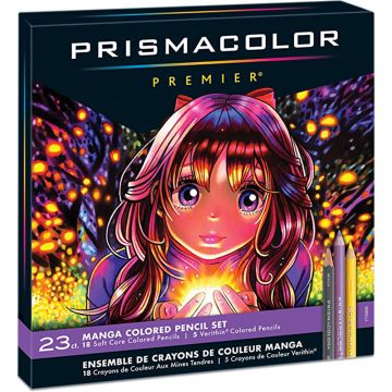 Prismacolor remier Colored Pencils, Manga Colors, 23 Pack