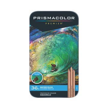 Prismacolor remier Water-Soluble Colored Pencils, Set of 36