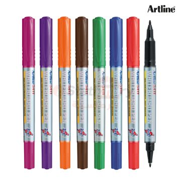 White Board Marker Set of of 8 Artline - EK-541T/N