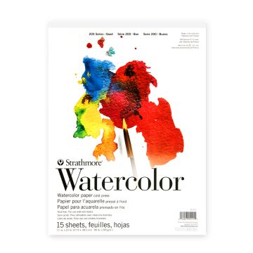 Strathmore 25-111 Watercolor Paper Pad 11" x 15"