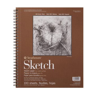 Strathmore 455-4 Sketch Pad 400 Series 11" x 14"
