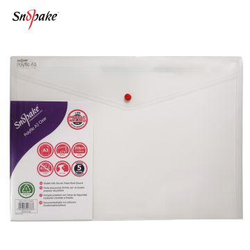 Poly File A3 Clear S/P SNOPAKE - 11174