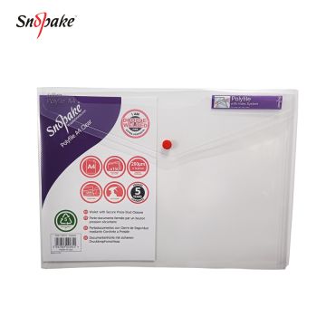 Poly File A4 Clear S/P SNOPAKE - 12841X