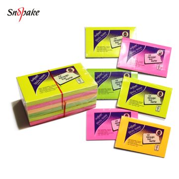 Post It  5x3 Neon SNOPAKE - 13528