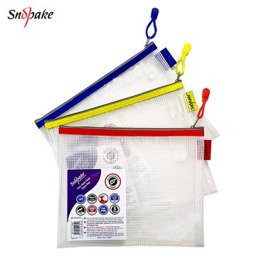Eva Mesh Zipper Bag A5 Assort. SNOPAKE - 15818