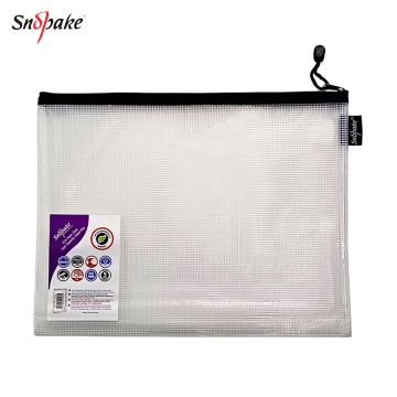 Eva Mesh Zipper Bag HC White SNOPAKE - 15839