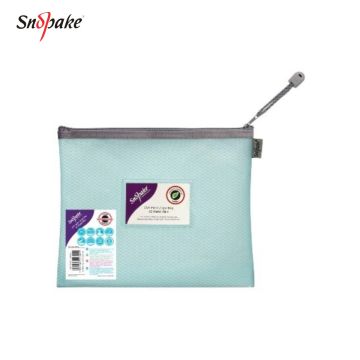 Eva Zipper Bag A5 Pastel Blue  SNOPAKE-15901