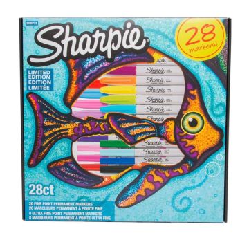 Sharpie Fish Pack Permanent Marker Assorted  Set