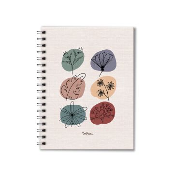 Hard Cover Spiral Book A5 UniBook 80 Sheets - 2023-05