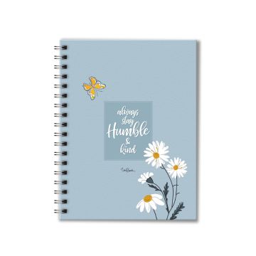 Hard Cover Spiral Book A5 UniBook 80 Sheets - 2023-03
