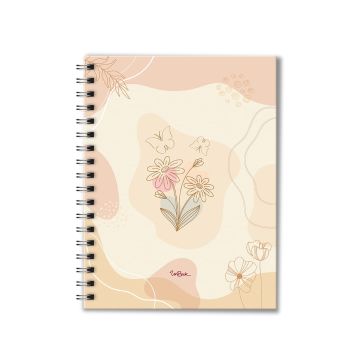 A5 Hard Cover Spiral Note Book Unibook Design A5-05