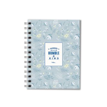A6 Hard Cover Spiral Note Book Unibook Design A6-01