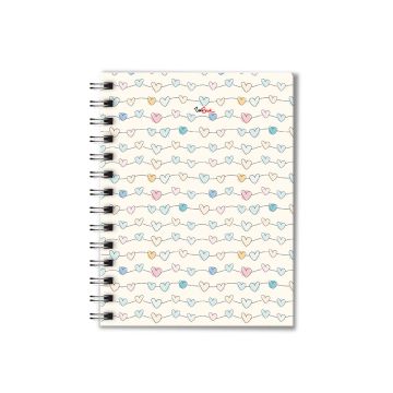 Unibook A6 Hard cover 80 Sheets Spiral book - 05